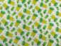 Preview: Frogtastic  Frösche grün gelb Patchworkstoff von Benartex
